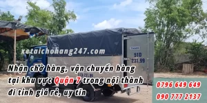 Dịch Vụ Vận Tải Tại Quận 7 TPHCM