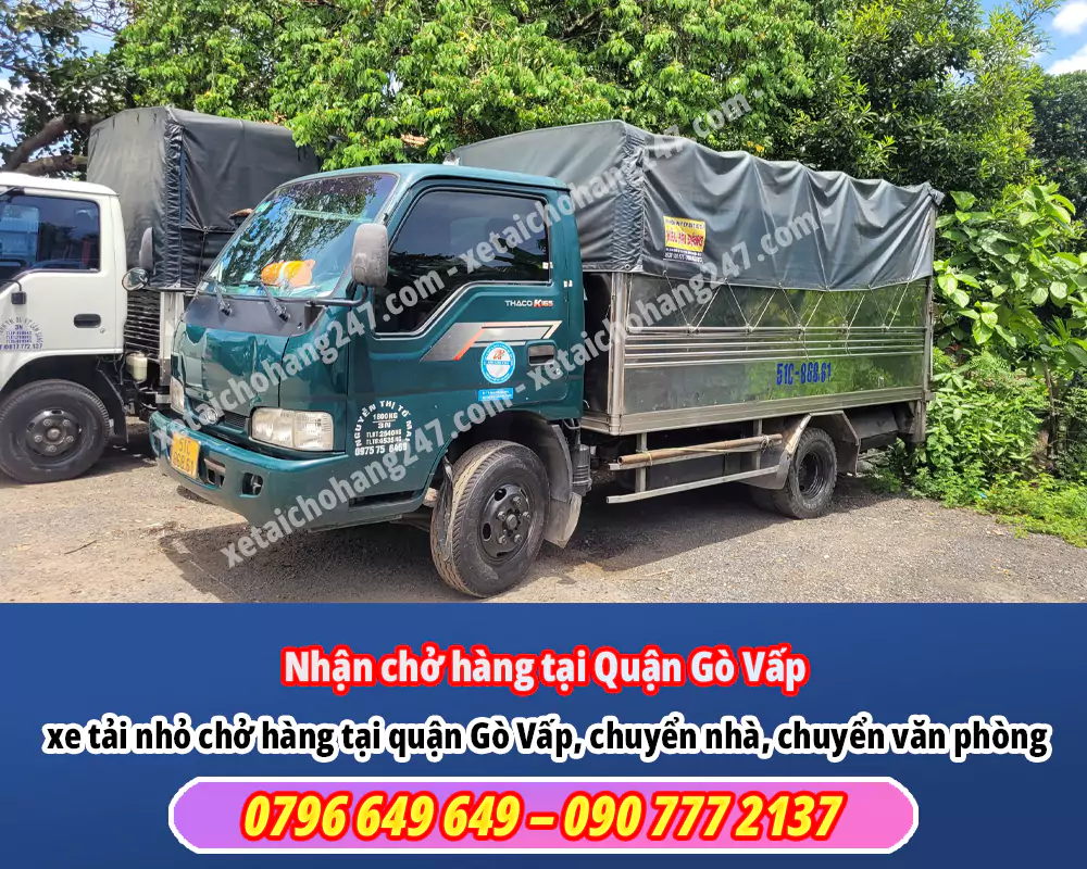 Nhận chở hàng tại Quận Gò Vấp