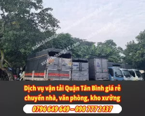 Dịch Vụ Vận Tải Tại Quận Tân Bình