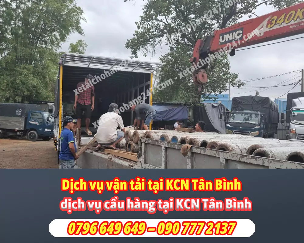 Dịch Vụ Vận Tải Tại KCN Tân Bình