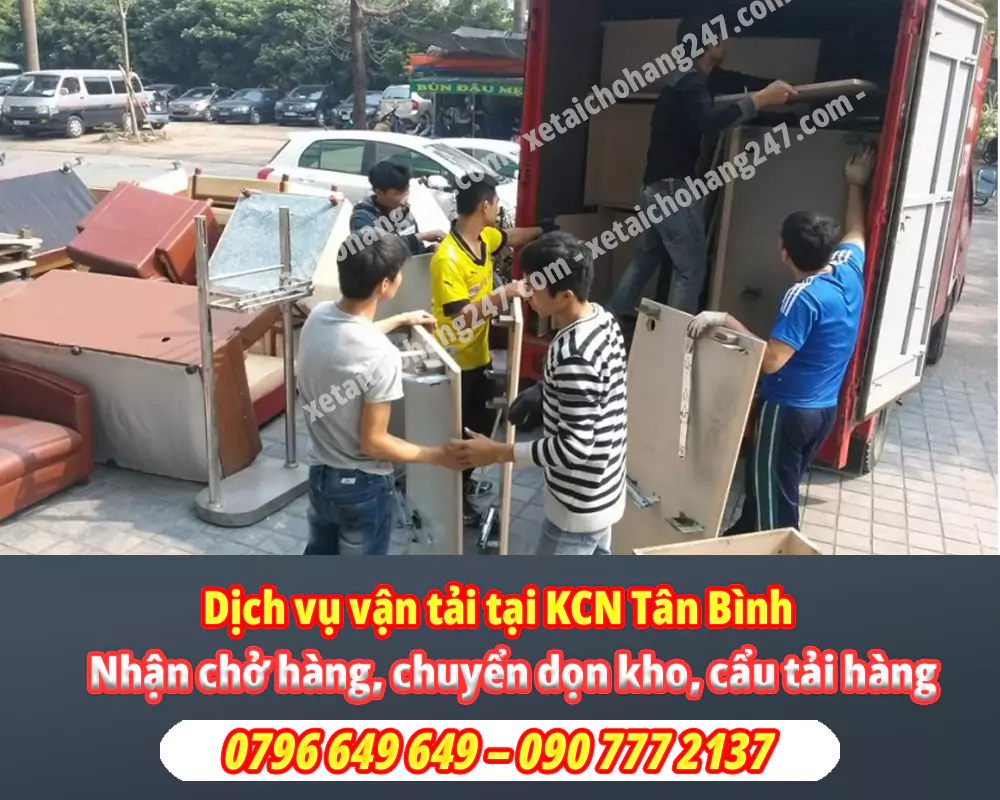 Dịch Vụ Vận Tải Tại KCN Tân Bình