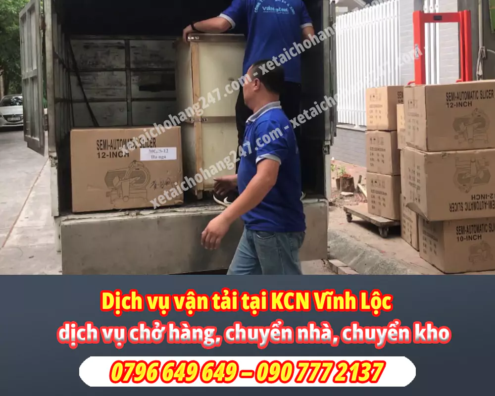 Dịch Vụ Vận Tải Tại KCN Vĩnh Lộc