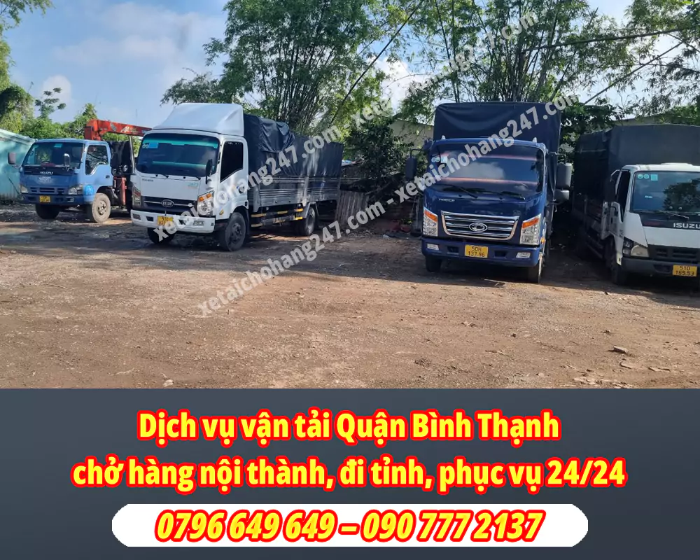 Dịch Vụ Vận Tải Tại Quận Bình Thạnh