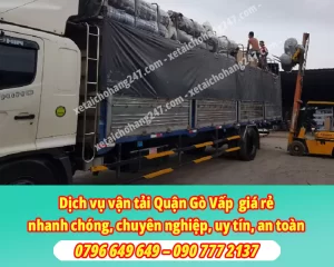 Dịch Vụ Vận Tải Tại Quận Gò Vấp