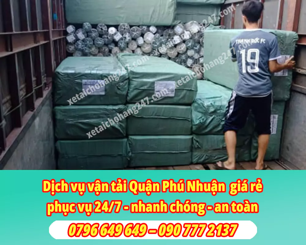 Dịch Vụ Vận Tải Tại Quận Phú Nhuận