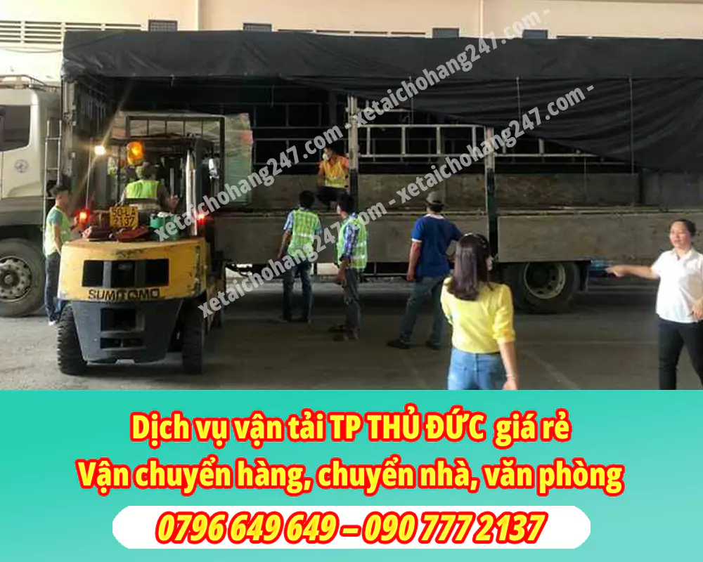 Dịch Vụ Vận Tải Tại Thủ Đức