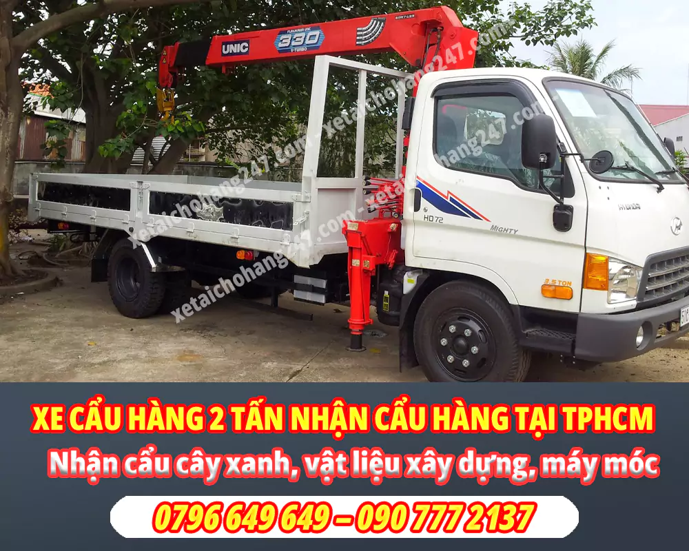Thuê xe cẩu tphcm giá rẻ