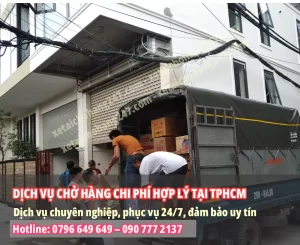 Bảng giá xe tải chở hàng giá rẻ tại TPHCM