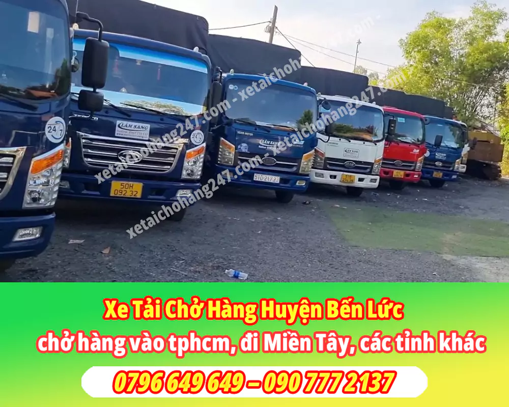Xe Tải Chở Hàng Huyện Bến Lức