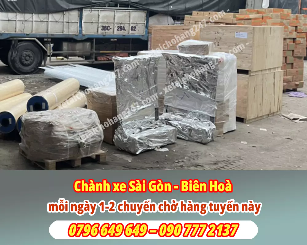 Dịch vụ chành xe Sài Gòn giá rẻ tại Biên Hoà