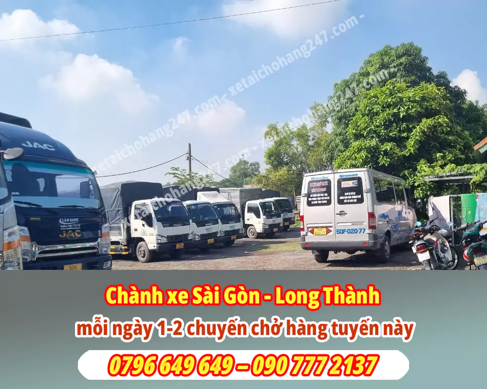 Chành xe Sài Gòn - Long Thành