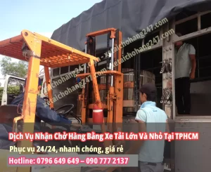 Dịch vụ cho thuê xe tải nhỏ và xe tải lớn giá cước rẻ và chuyên nghiệp