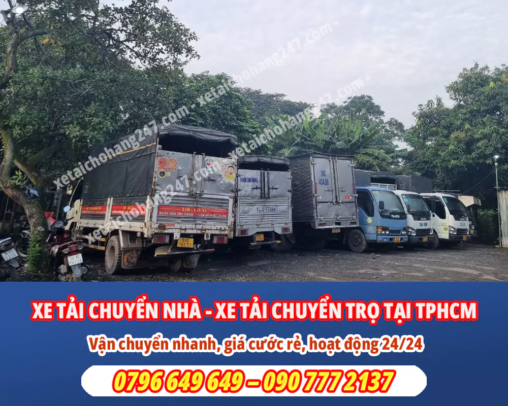 Dịch vụ vận chuyển trọn gói – Cty vận tải chở hàng 24/7