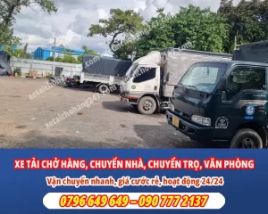 Dịch vụ vận chuyển trọn gói – Cty vận tải chở hàng 24/7