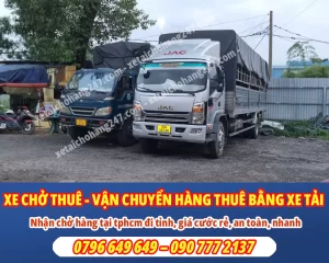 Xe chở thuê - dịch vụ chở hàng thuê bằng xe tải TPHCM