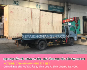 Dịch vụ cẩu hàng uy tín và chuyên nghiệp tại tphcm