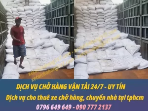 Dịch vụ vận chuyển trọn gói, nhanh chóng, chuyên nghiệp