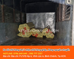 Công ty vận tải chúng tôi chuyên nhận vận chuyển hàng bao nguyên chuyến và hàng ghép