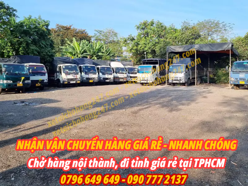 Dịch vụ vận tải đúng hẹn