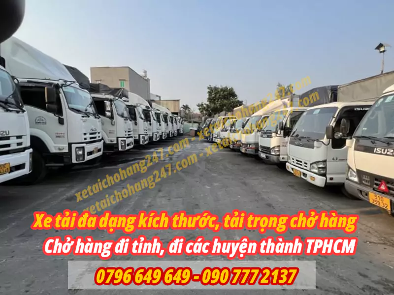 Dịch vụ cho thuê xe tải chở hàng giá rẻ
