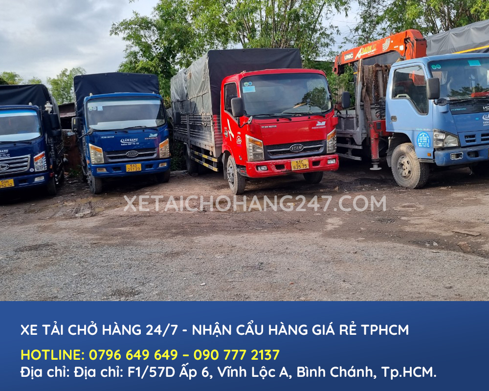 Dịch vụ cẩu hàng giá rẻ tại tphcm