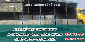 Xe Tải Chở Thuê - Dịch Vụ Chở Hàng Thuê 24.7