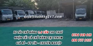 Xe Tải Chở Thuê - Dịch Vụ Chở Hàng Thuê 24.7