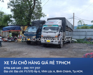 Công ty chúng tôi sở hữu loạt xe tải đời mới chất lượng