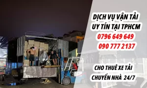 Nên chọn dịch vụ vận tải uy tín