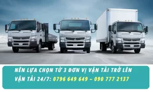 Tham khảo thông tin từ 3 đơn vị cho thuê xe tải trở lên