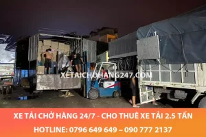 Dịch vụ xe tải chở hàng 2.5 tấn giá rẻ
