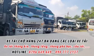 Thuê xe tải chở hàng đa dạng từ dịch vụ xe tải chở hàng giá rẻ công ty chúng tôi