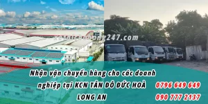 Xe Tải Chở Hàng KCN Tân Đô - Xe Tải Chở Hàng 24.7