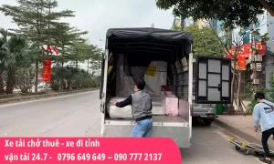 Xe Tải Chở Thuê - Dịch Vụ Chở Hàng Thuê 24.7 - Chở Hàng 24/7