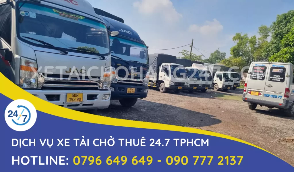 Xe Tải Chở Thuê - Dịch Vụ Chở Hàng Thuê 24.7