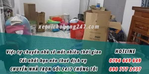 Nên thuê dịch vụ chuyển nhà để đảm bảo an toàn