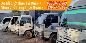 Dịch vụ cho thuê xe tải chở hàng 7 tấn giá rẻ