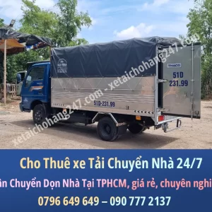 Cho Thuê xe Tải Chuyển Nhà 24/7
