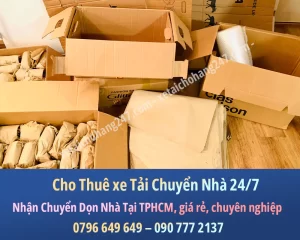 Cho Thuê xe Tải Chuyển Nhà 24/7