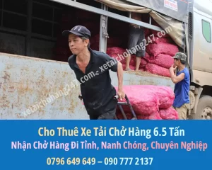 Bảng Báo Giá Cho Thuê Xe Tải Chở Hàng 6.5 Tấn