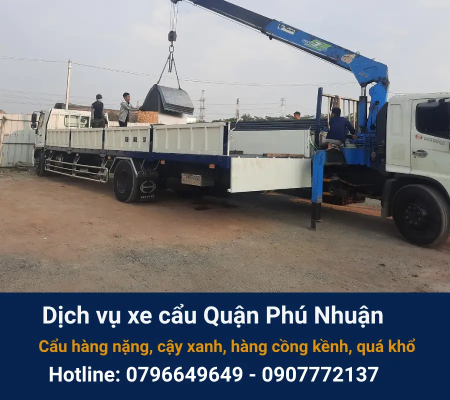 Dịch vụ xe cẩu Quận Phú Nhuận