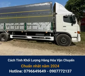 Cách Tính Khối Lượng Hàng Hóa Vận Chuyển