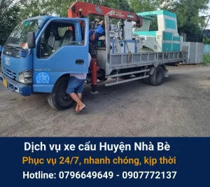 Dịch vụ xe cẩu Huyện Nhà Bè