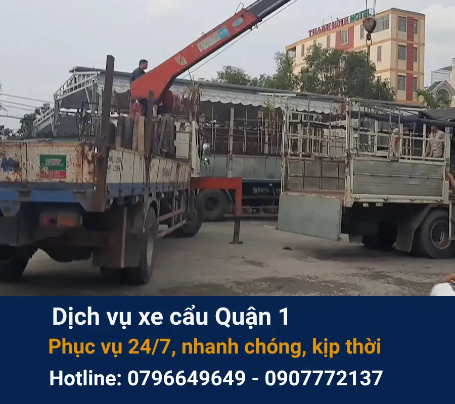 Dịch vụ xe cẩu Quận 1