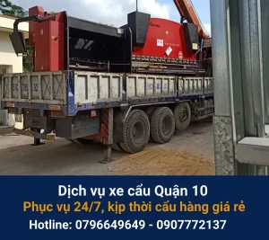 Dịch vụ xe cẩu Quận 10