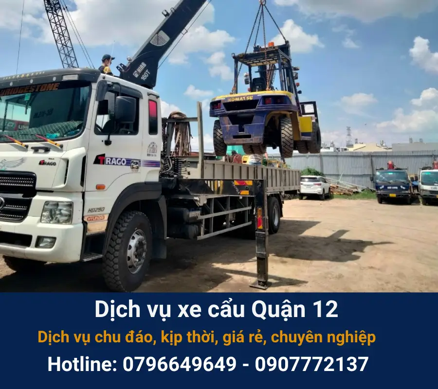 Dịch vụ xe cẩu Quận 12
