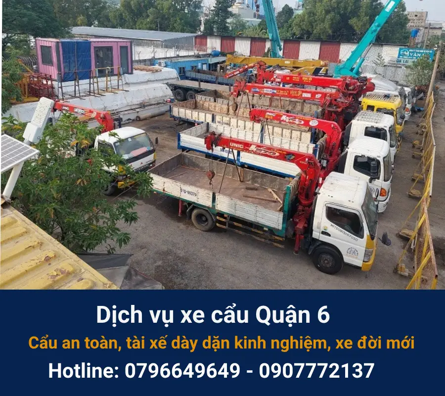 xe cẩu quận 6