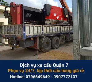 Dịch vụ xe cẩu Quận 7