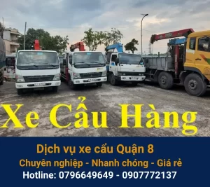 Dịch vụ xe cẩu Quận 8