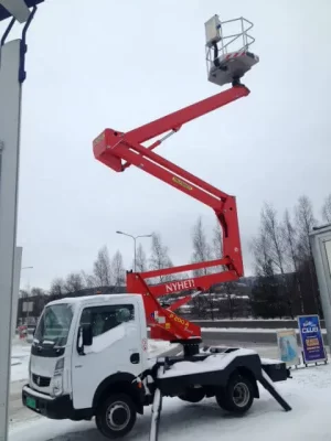 Giá xe nâng người của xe cẩu